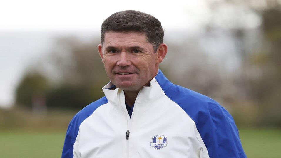 Team Europe captain Padraig Harrington